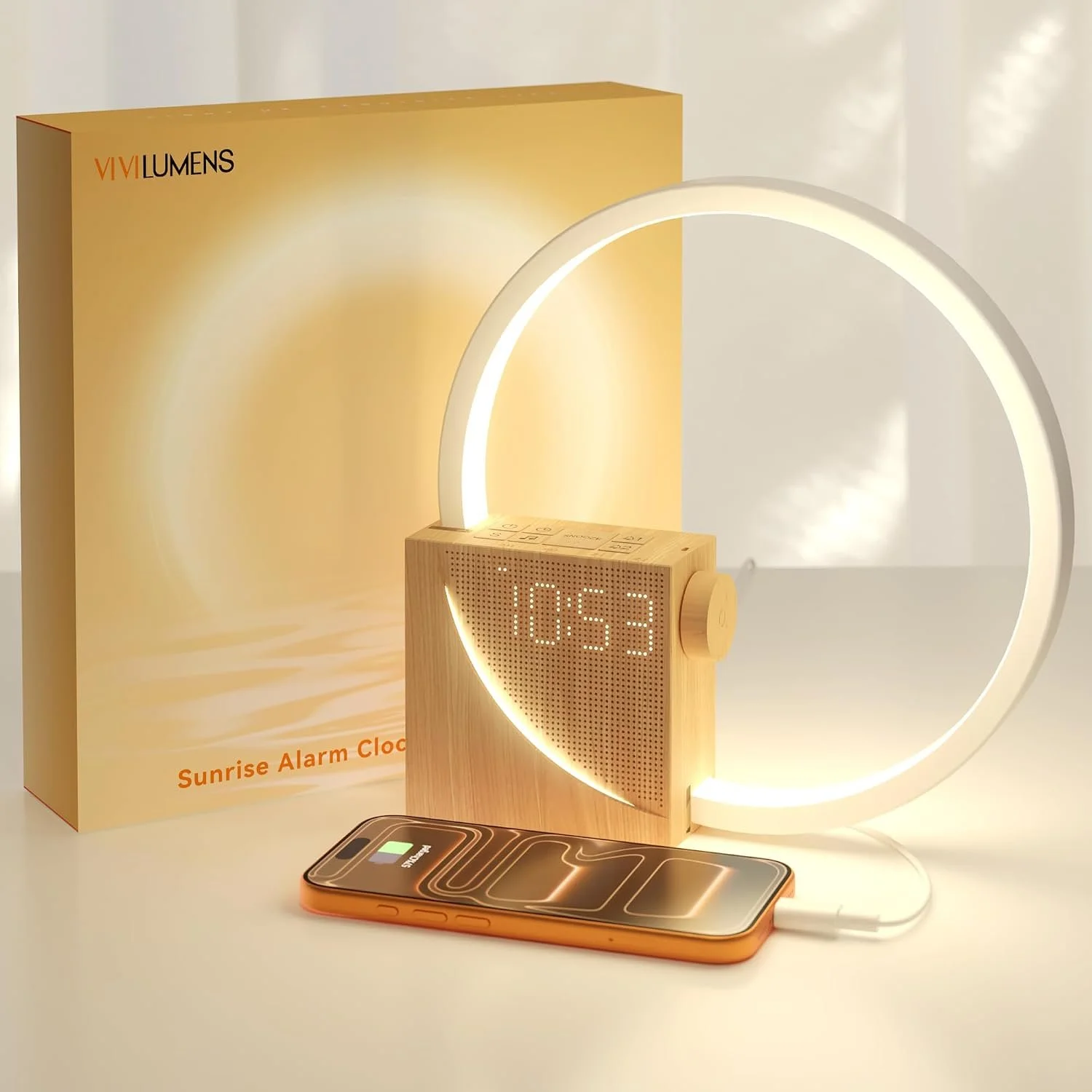 Sunrise Alarm Clock Sound Machine Nightlight