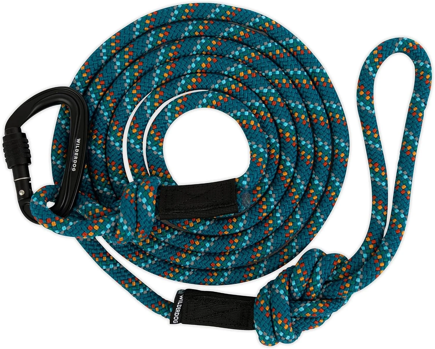 5’ Wilderdog Carabiner Climbing Rope Dog Leash