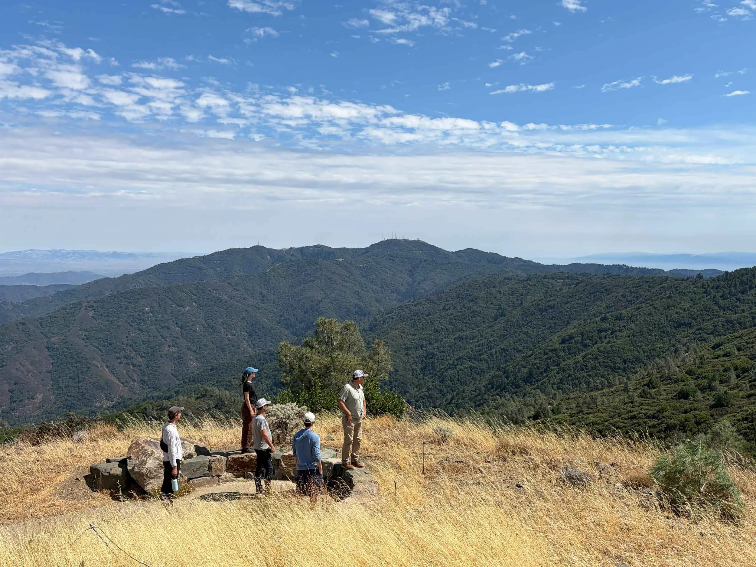 We closed shop on Friday and took our landscape architects to tour some of our South Bay Projects (Mount Umunhum and M&aacute;yyan 'Ooy&aacute;kma &ndash; Coyote Ridge Open Space Preserve) and they did what landscape architects do when they are in go
