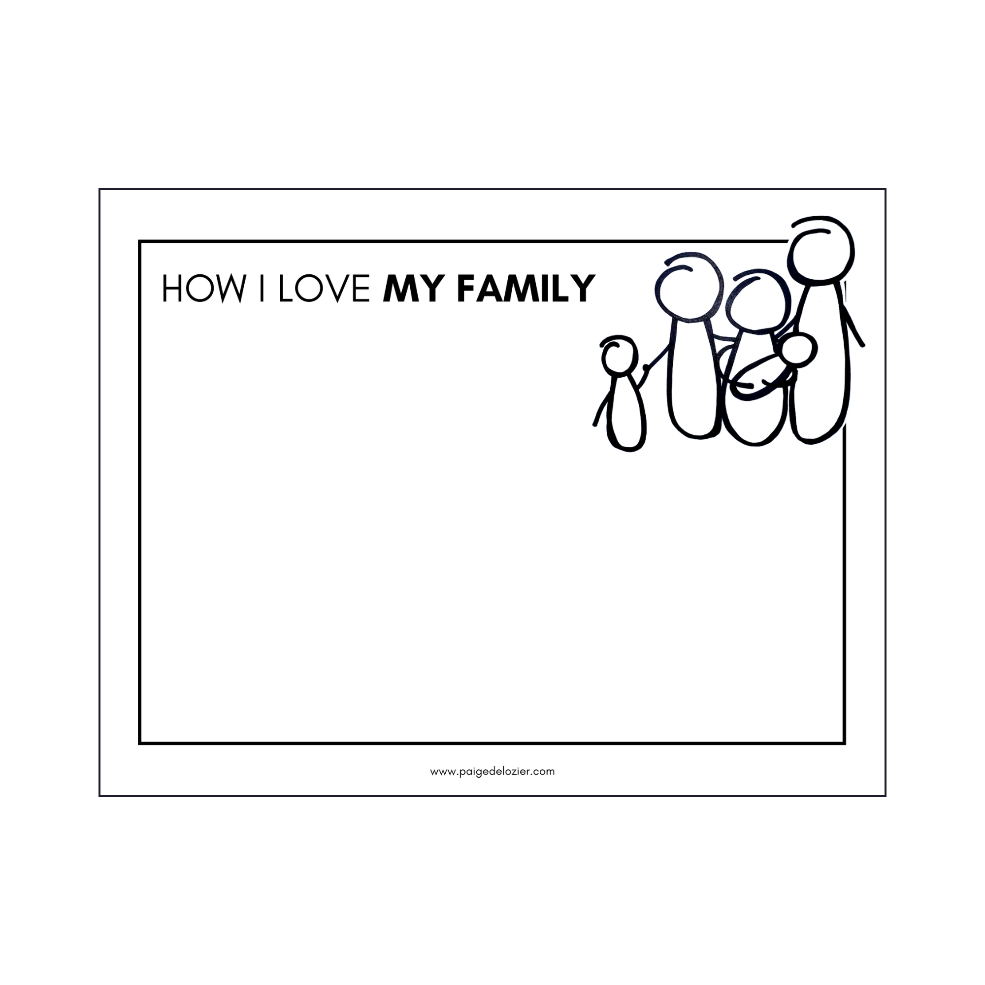 Feel Love Give Love - Coloring/Drawing Pages