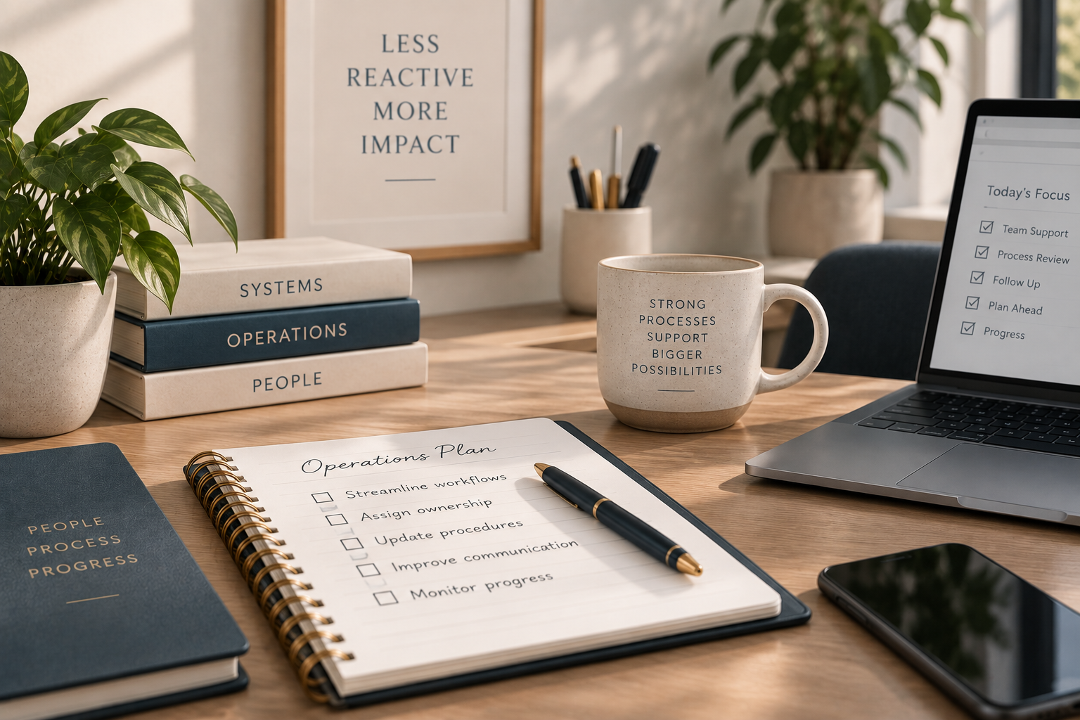 When Your Operations Feel Reactive: Creating Systems That Support Your Team