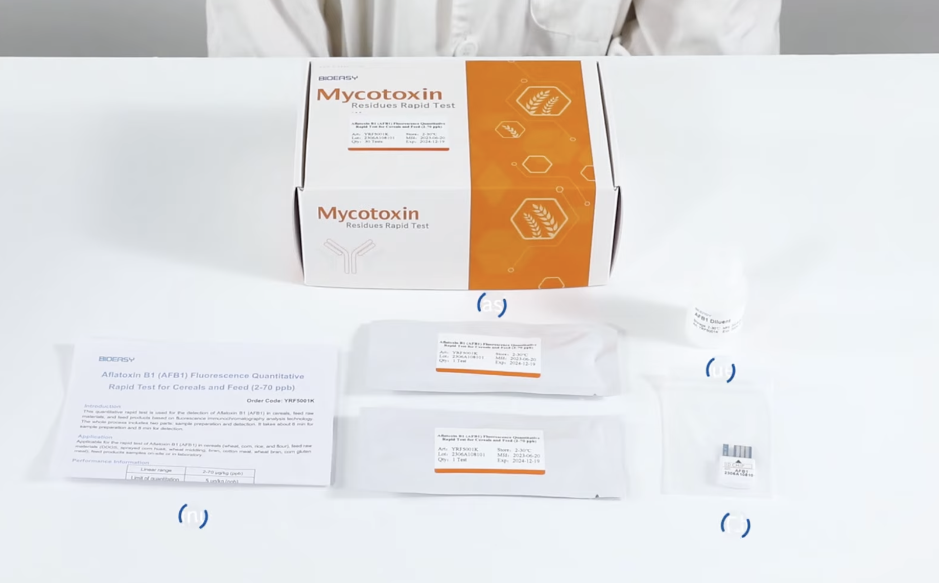 Fumonisin (FUM) — YRF5006K Test Kits (50 ct.)