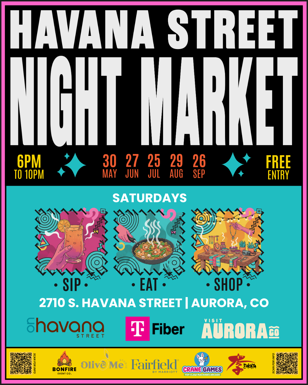 August Havana Night Street MarkeT