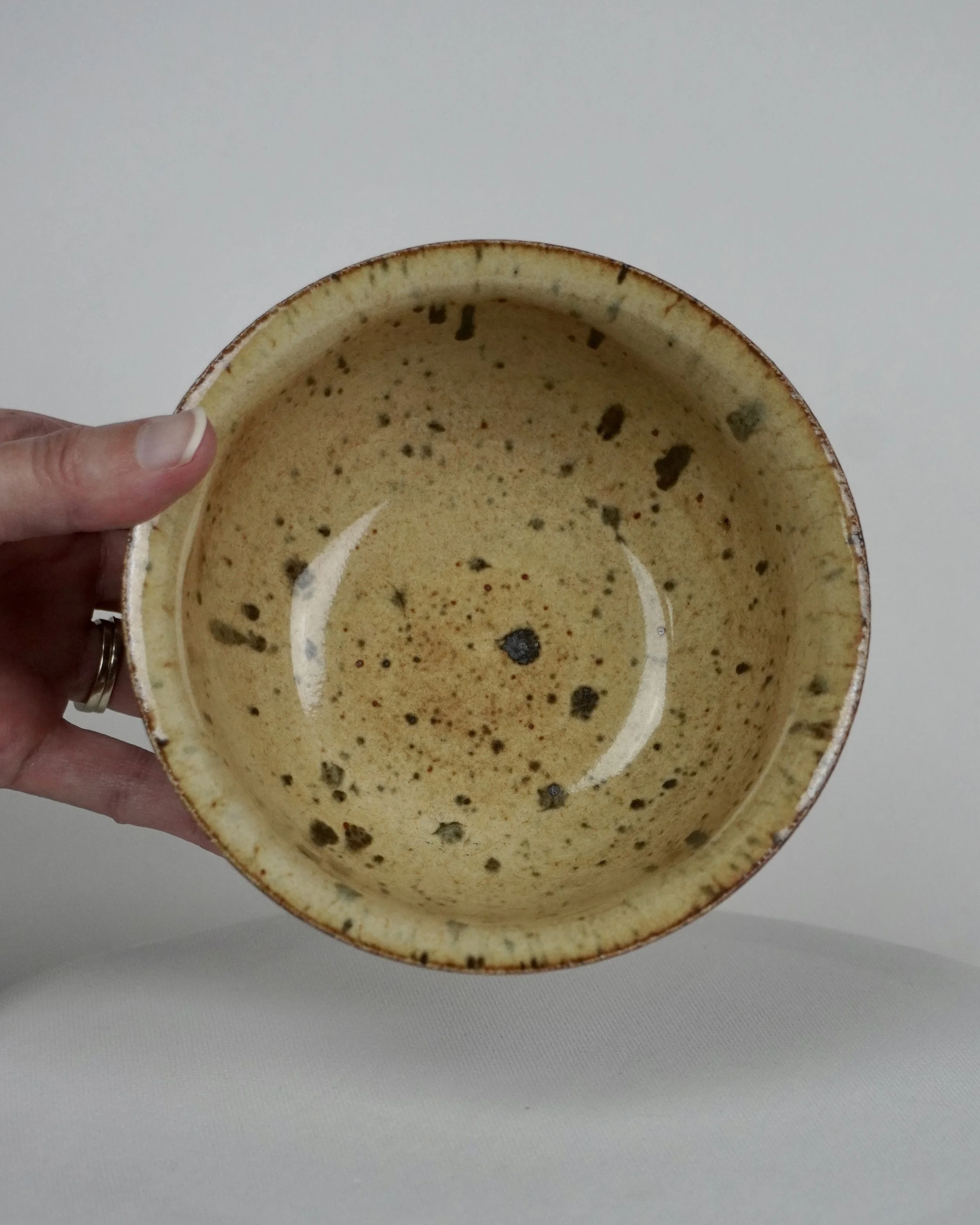 Iron Speckled Bowl
