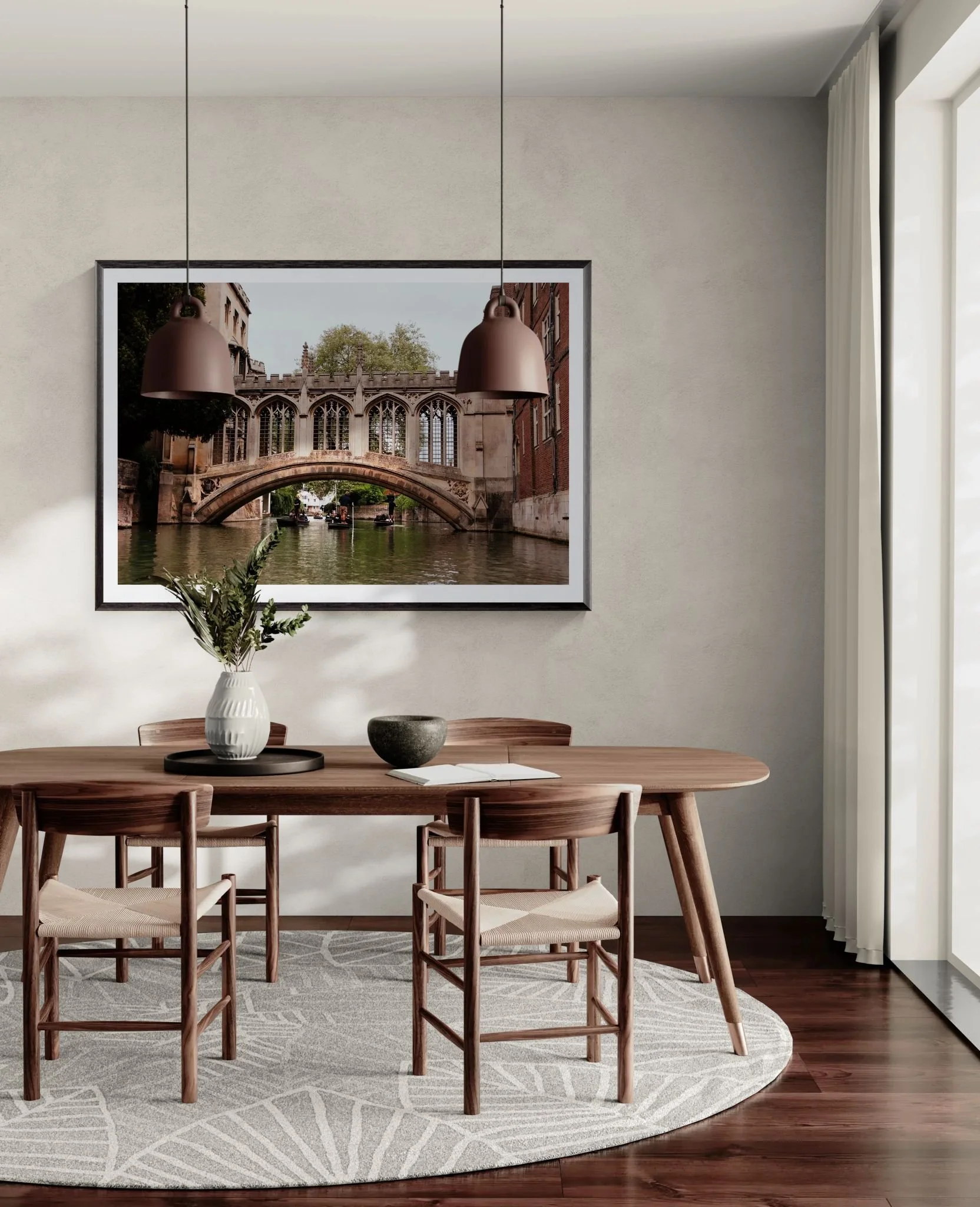 Dining room with a long wooden table.jpeg