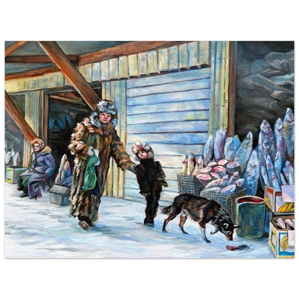 Fish Market - 6x8″