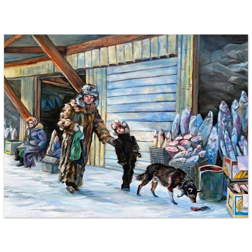 Fish Market - 6x8″