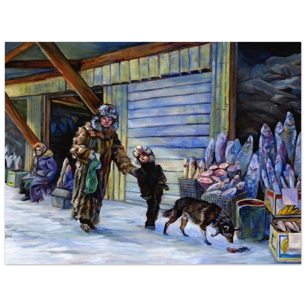 Fish Market - Fine Art Print