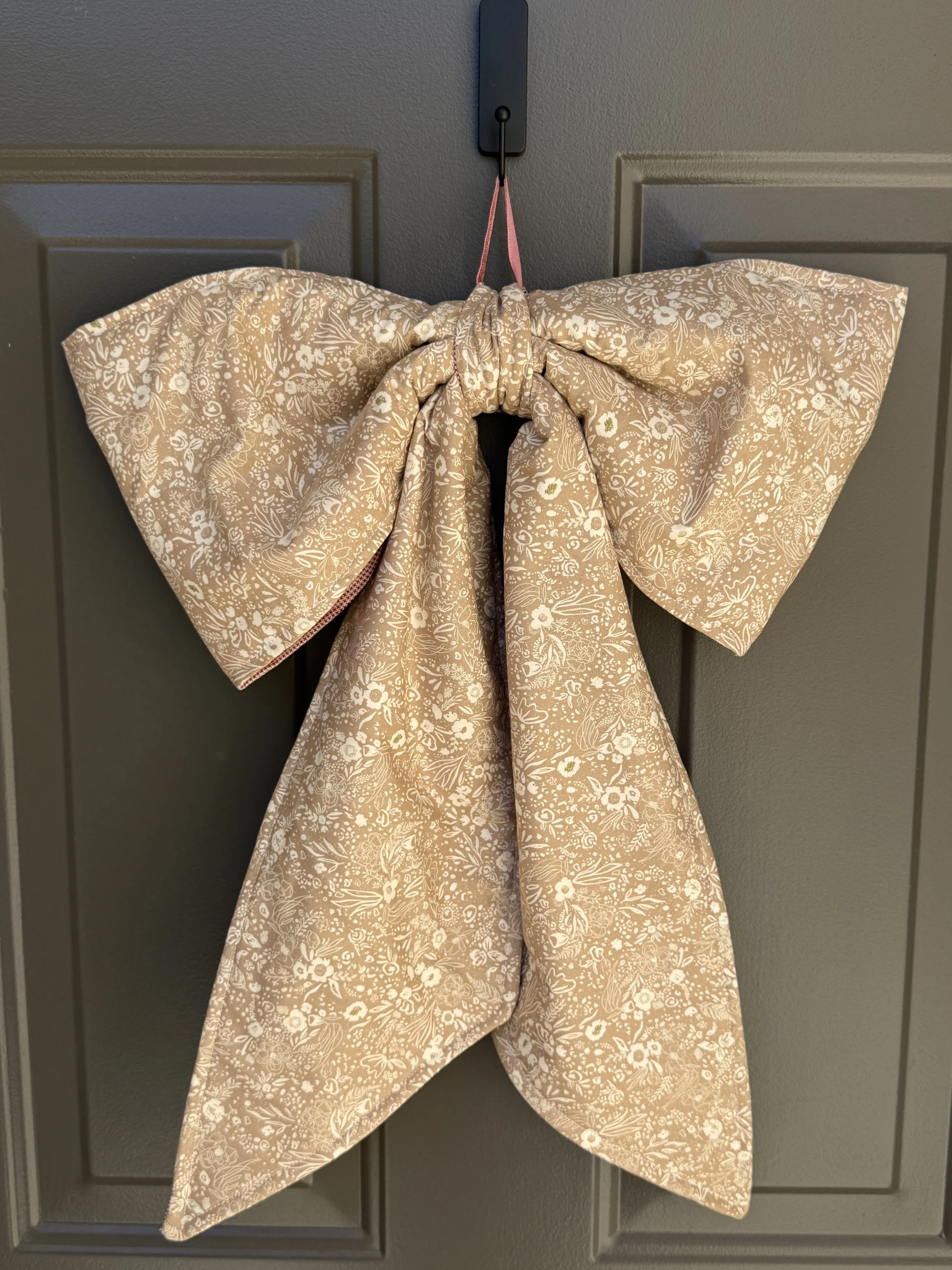 Reversible Fall/Christmas Bow