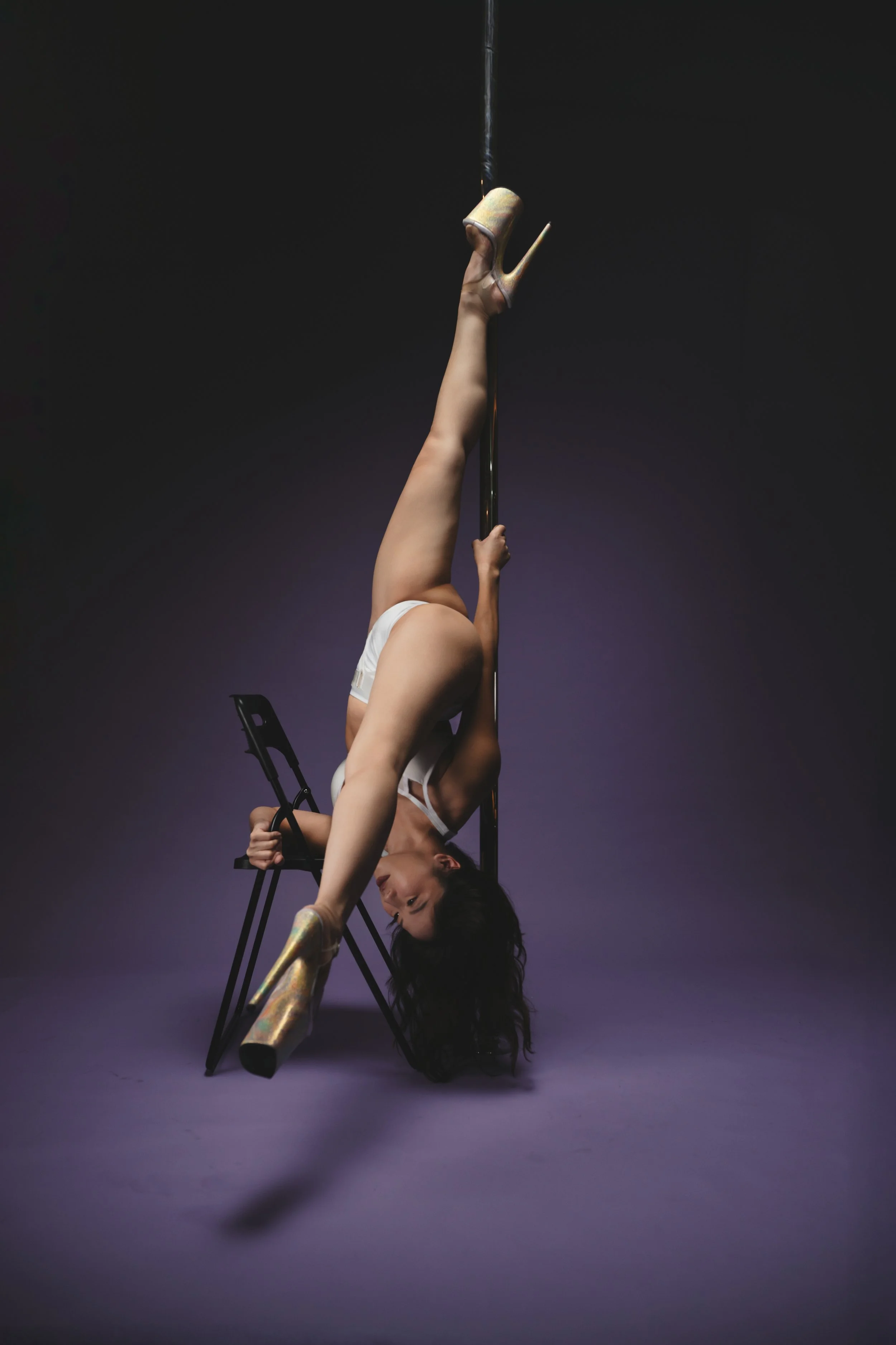 Ethos Dance Singapore - Sera - Chair/Pole Trick