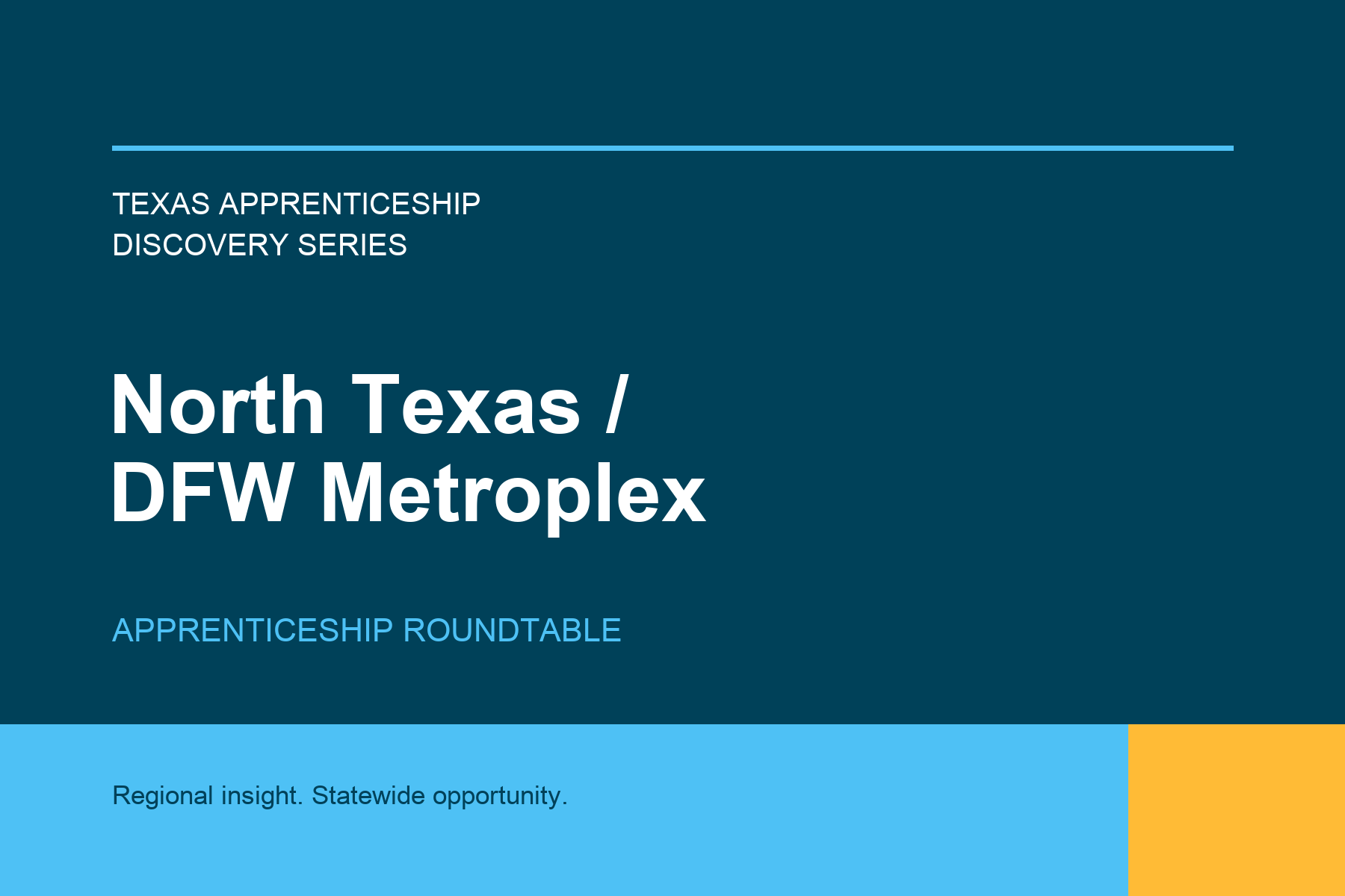 North Texas / DFW Metroplex Roundtable