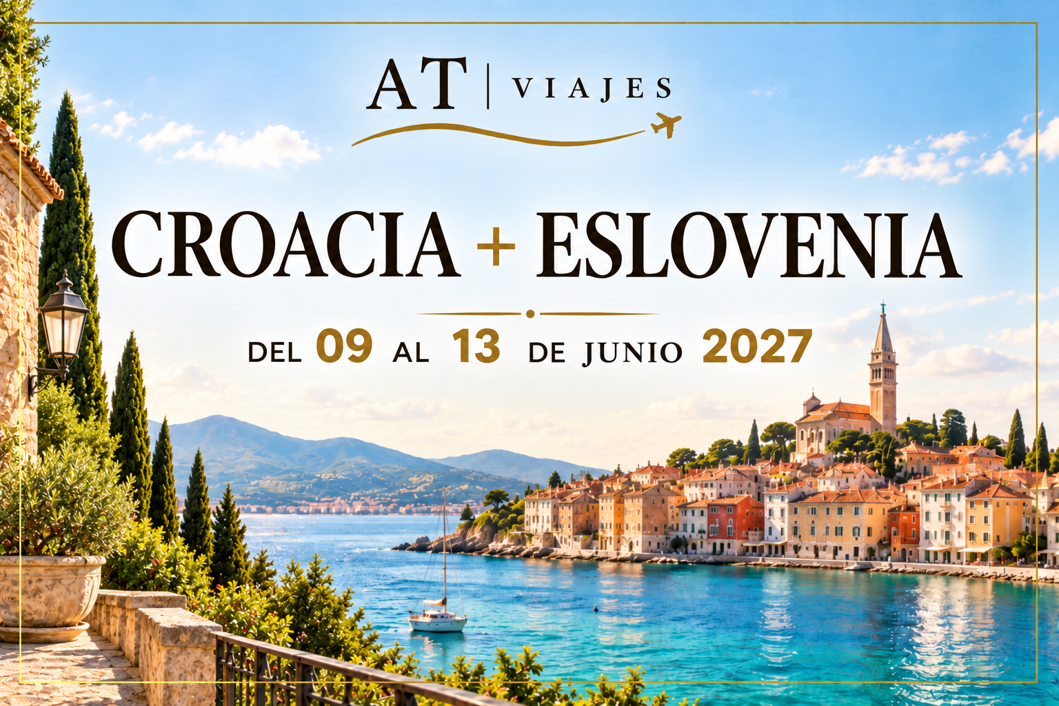 Croacia + Eslovenia del 09 al 13 de junio 2027