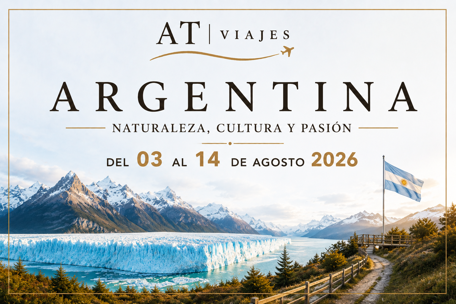 Argentina del 03 al 14 de Agosto 2026
