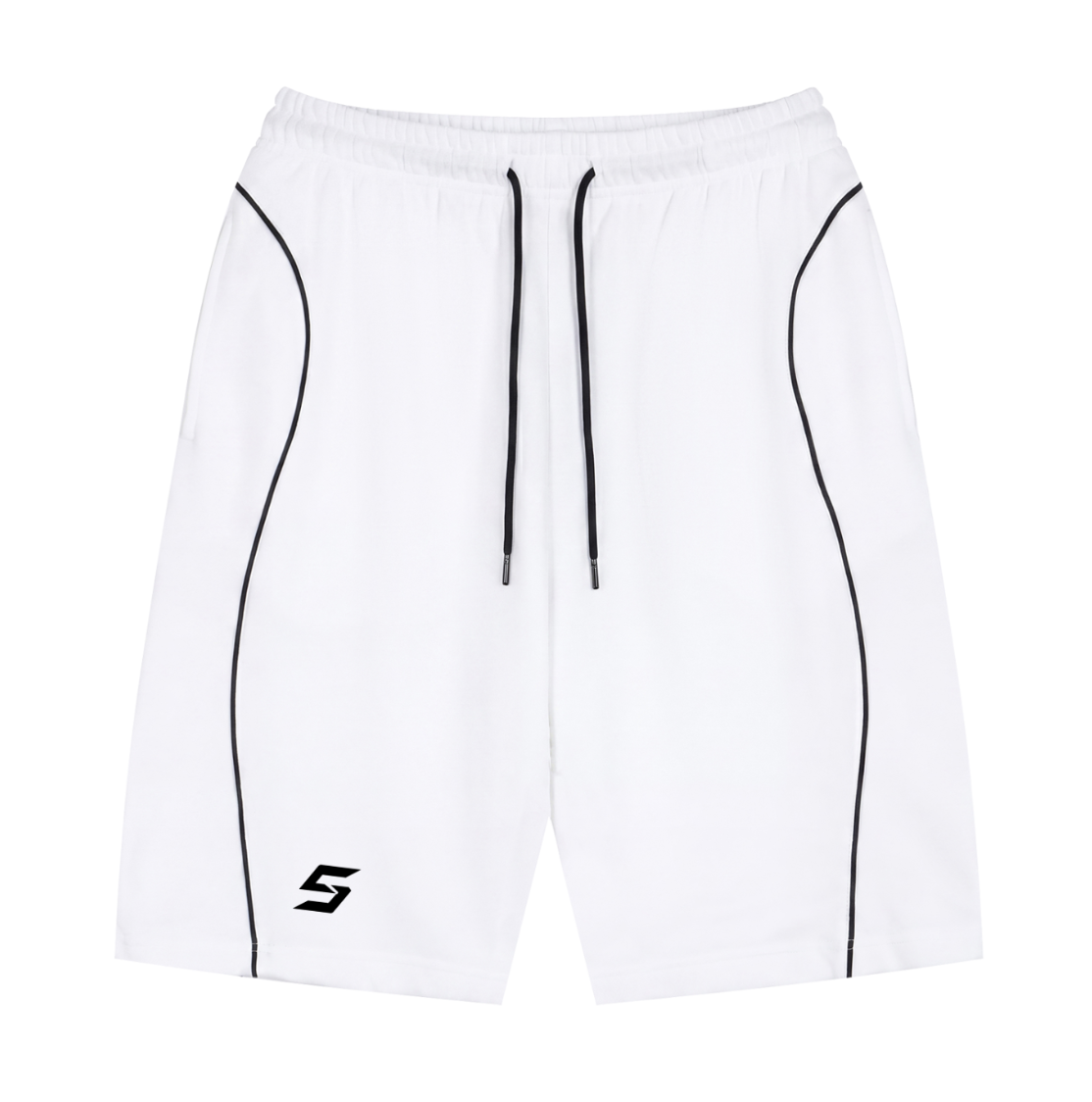 Strivaro Shorts White.png