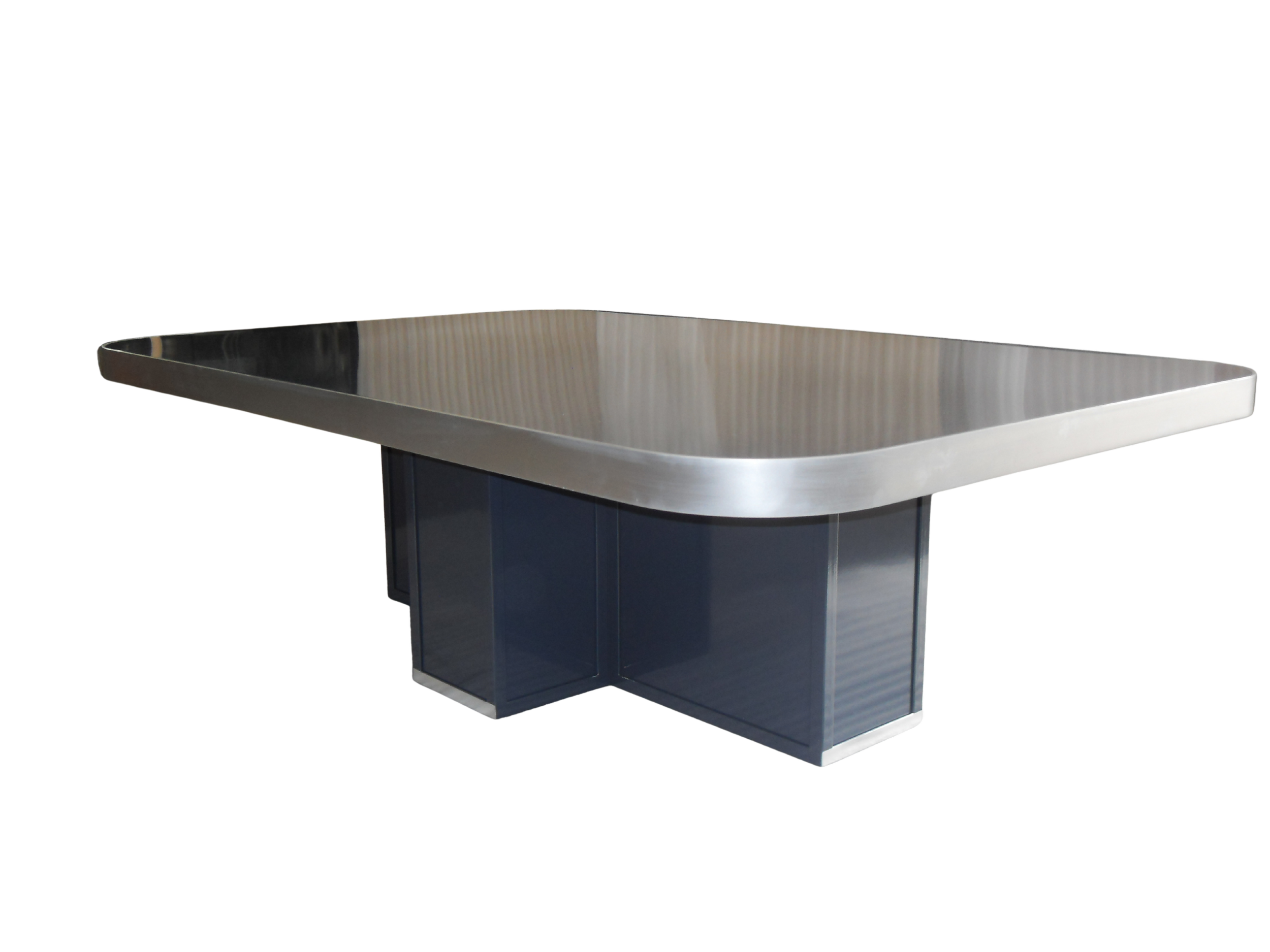 Table basse dessinée et réalisée par le MW Studio (Maguelonne Walewska)
