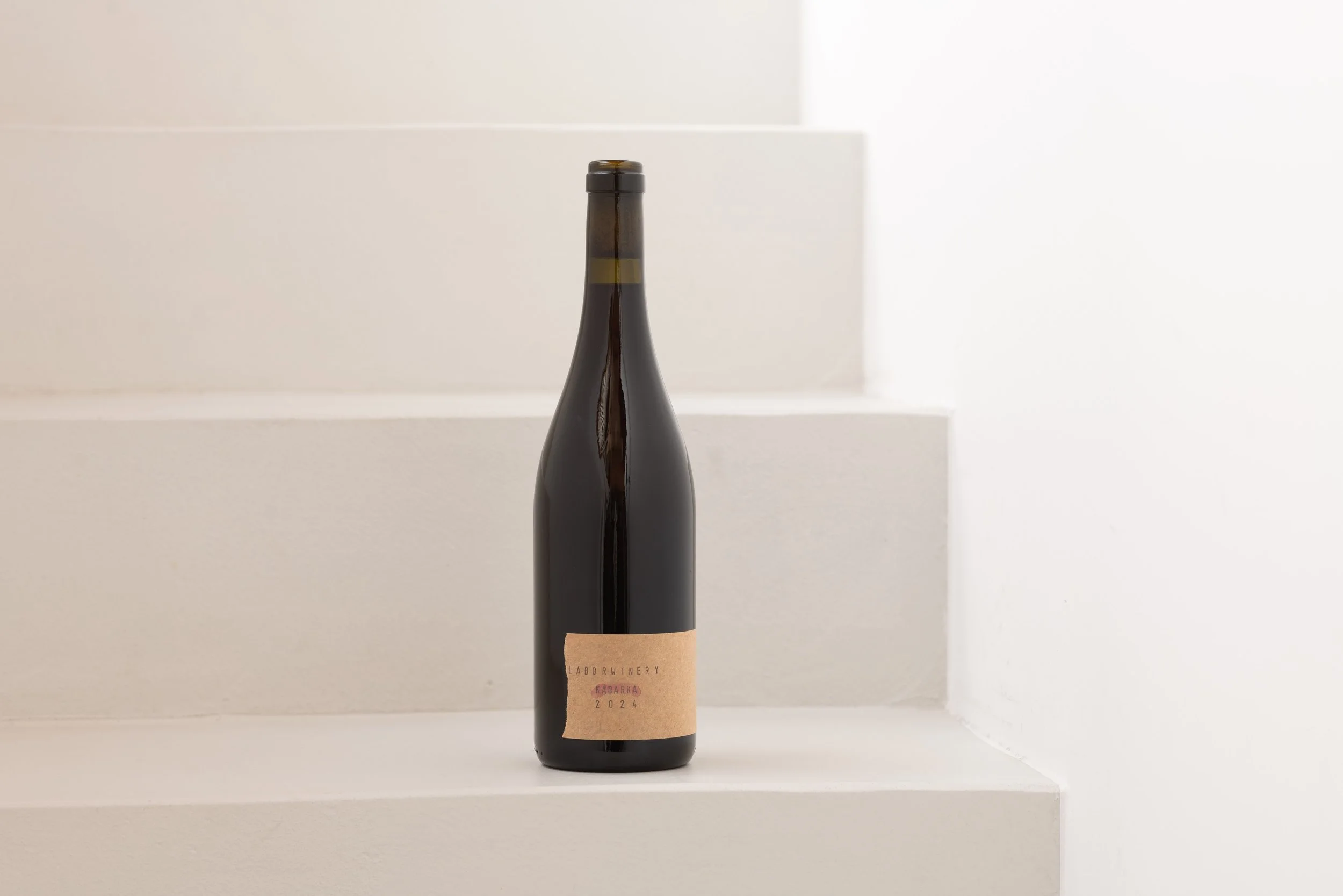 Low-intervention  natural single-vineyard wine blaufrankisch vintage 2024 Szekszárd Wine Region Hungary loess soil fruity fresh vibrant handcrafted bottle of red wine