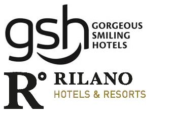 Logo von GSH-Gorgeous Smiling Hotels und Rilano Hotels & Resorts.