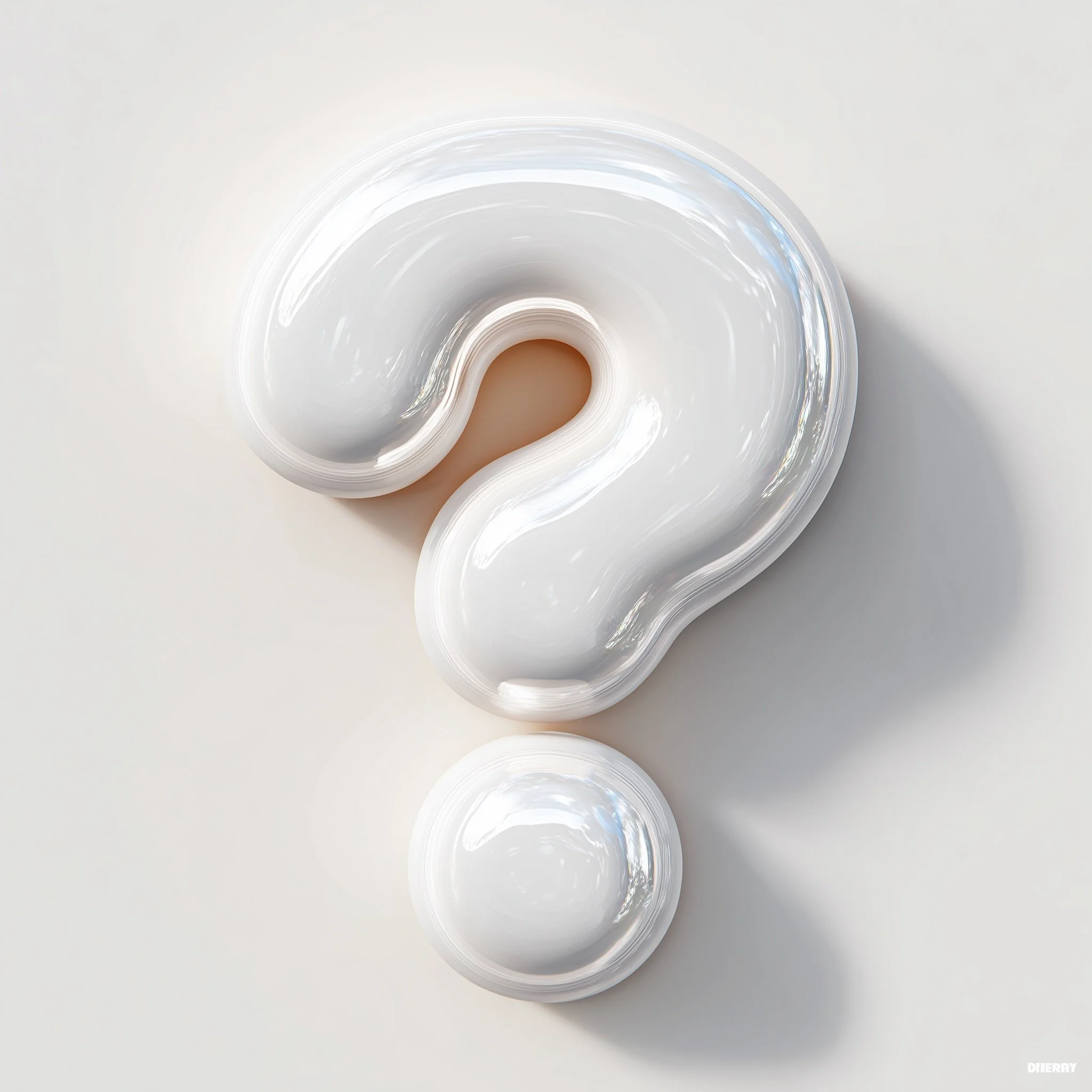 Eine Nahaufnahme eines durchsichtigen, spiralförmigen Gegenstands, der von einem weißen Hintergrund umgeben ist.