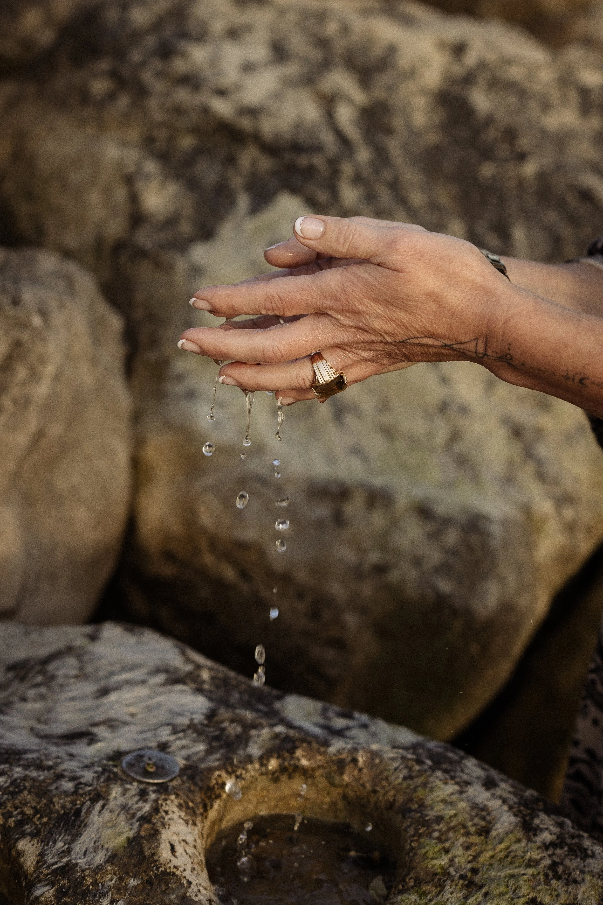 Relaxation session with sound bath and calming atmosphere