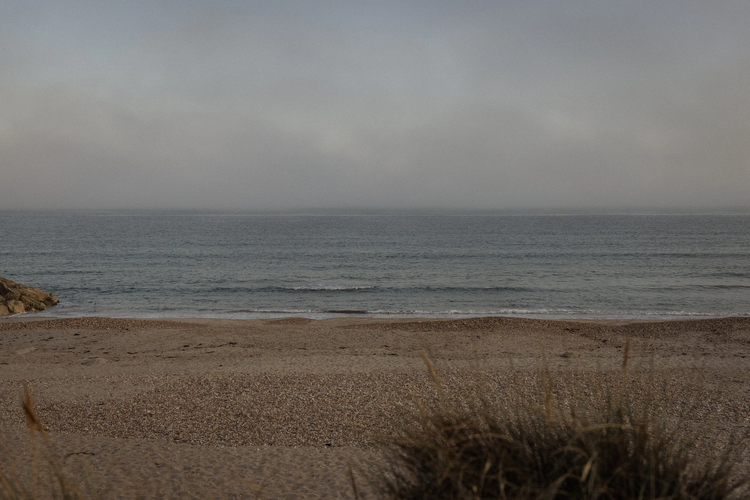 Soundbath on the beach in Dorset
