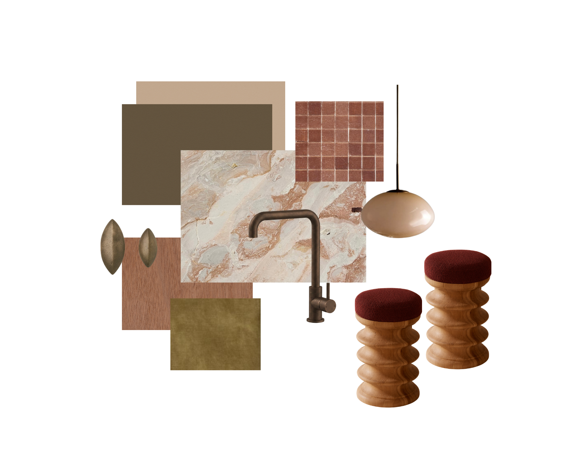 Moodboard Example prepared by our Design team