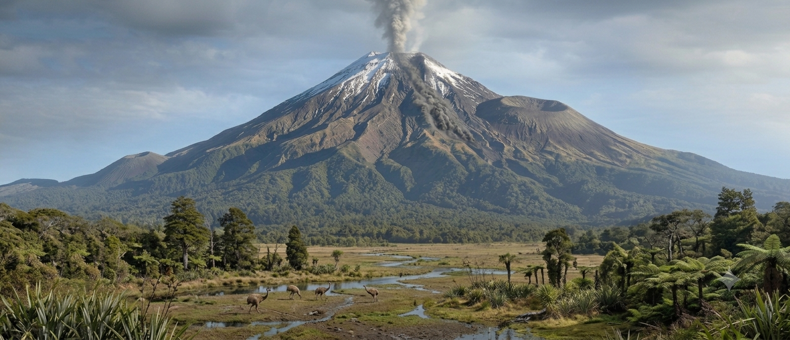 The volcanic origins of Mt Pirongia, Kakepuku and Te Kaawa
