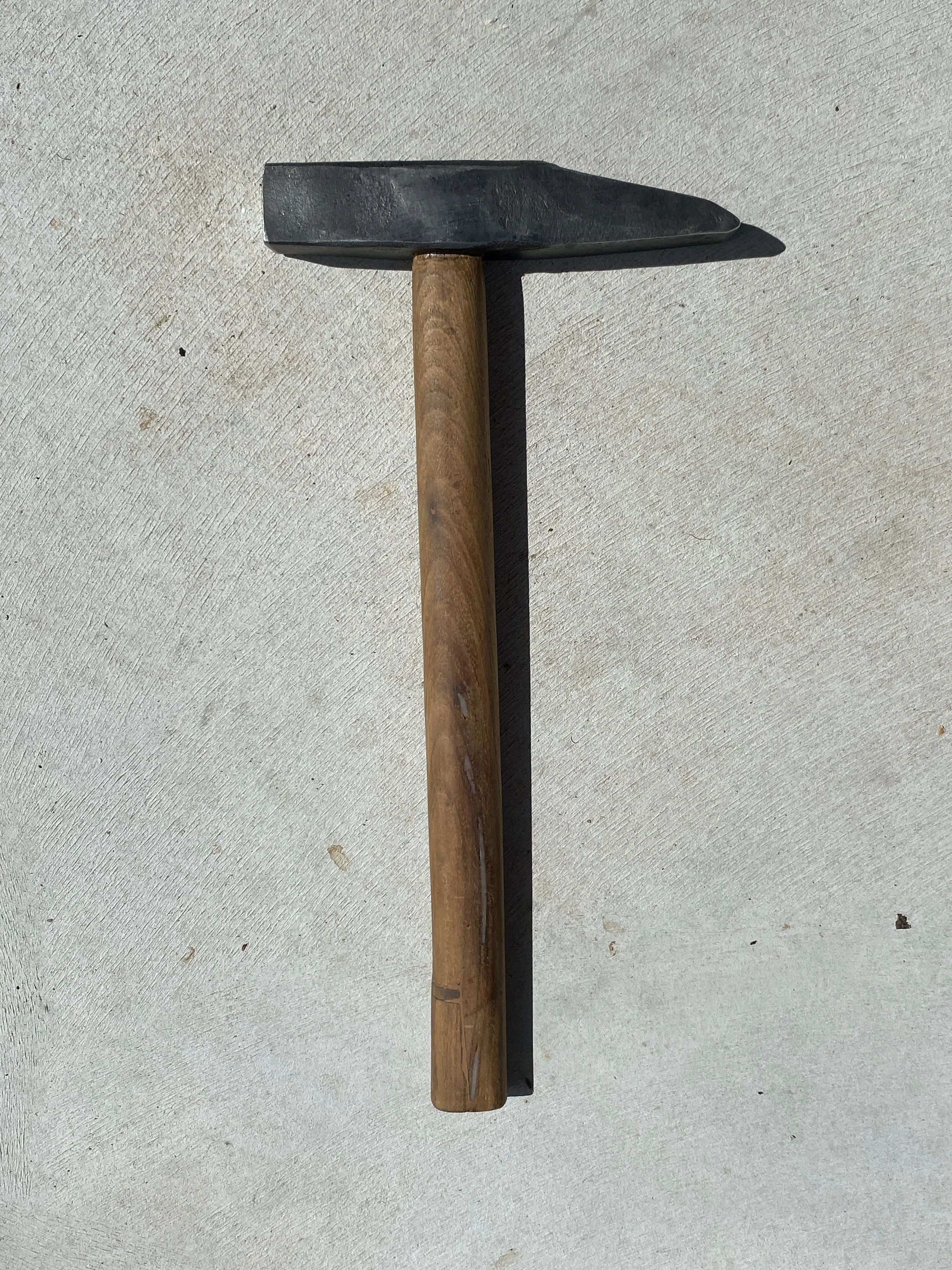 2lb Rock Hammer - hand forged