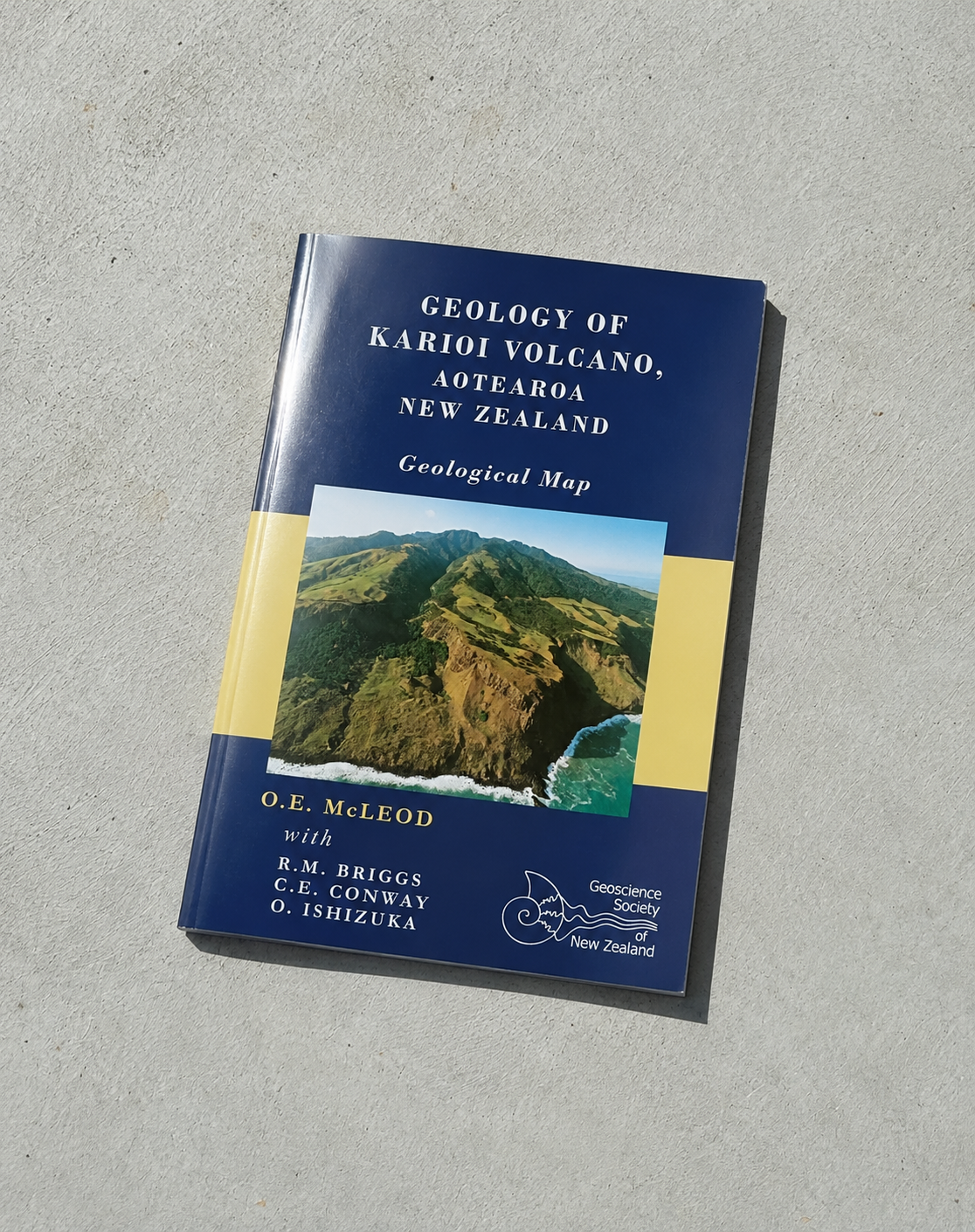 Geology of Karioi Volcano, Aotearoa New Zealand