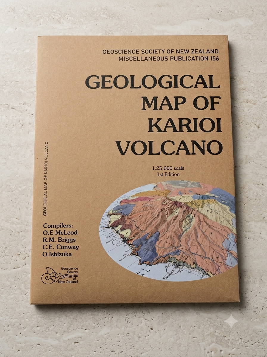 Karioi map in archival sleeve (1st Edition)