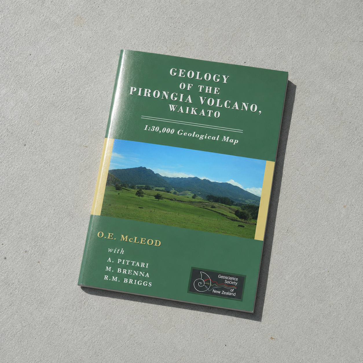 Geology of the Pirongia Volcano, Waikato (2nd edition)