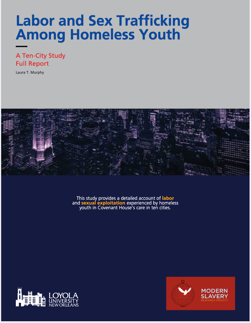 Labor and Sex Trafficking Among Homeless Youth: A Ten-City Study