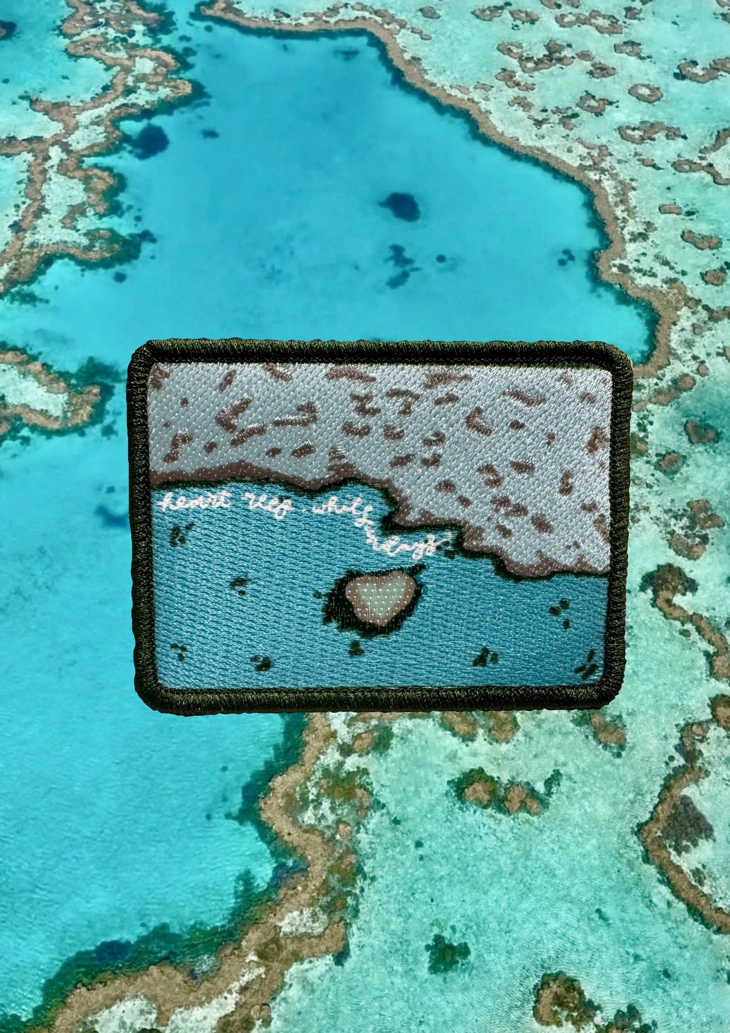 Heart  Reef - Whitsundays