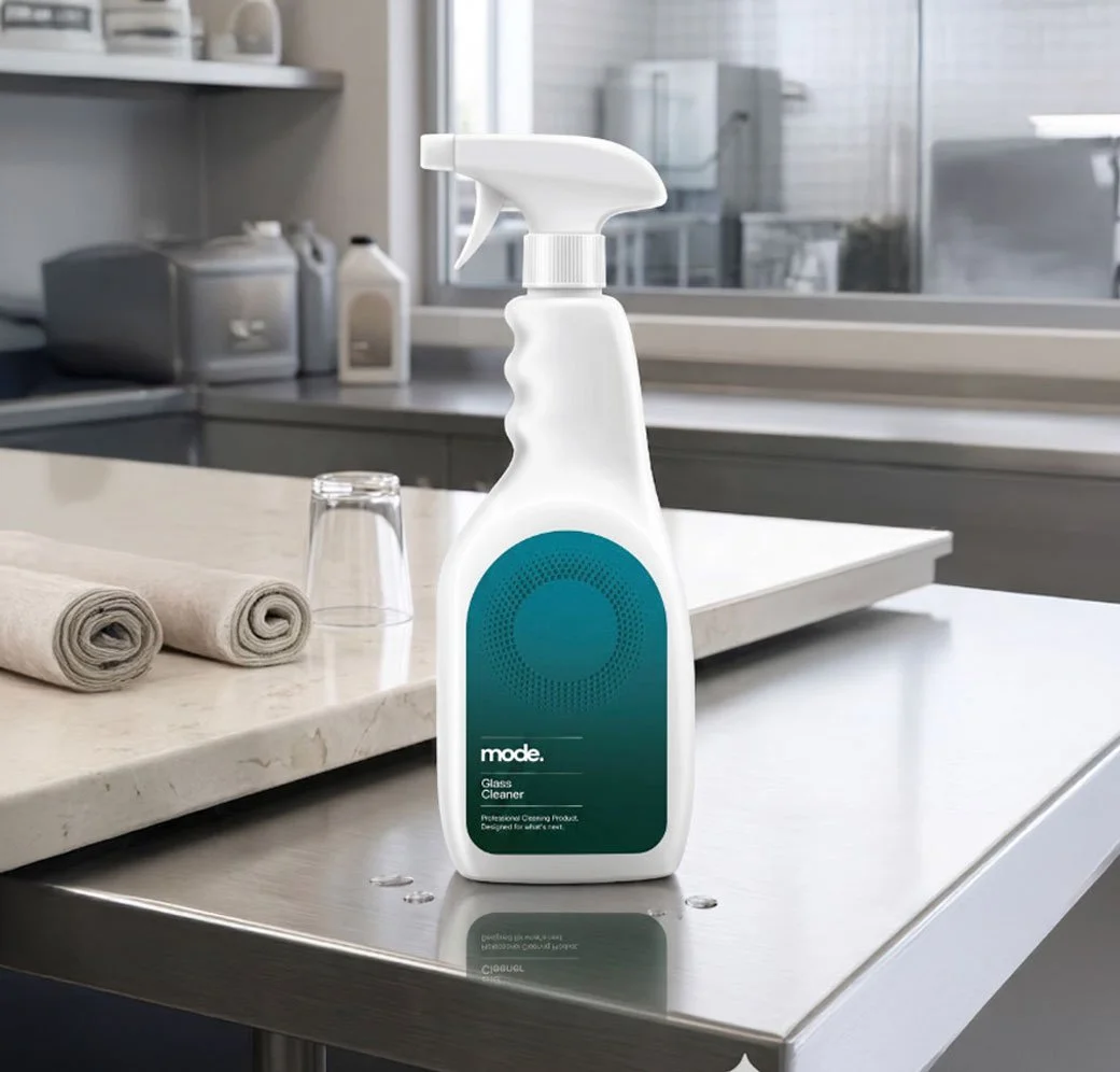 mode. Glass Cleaner