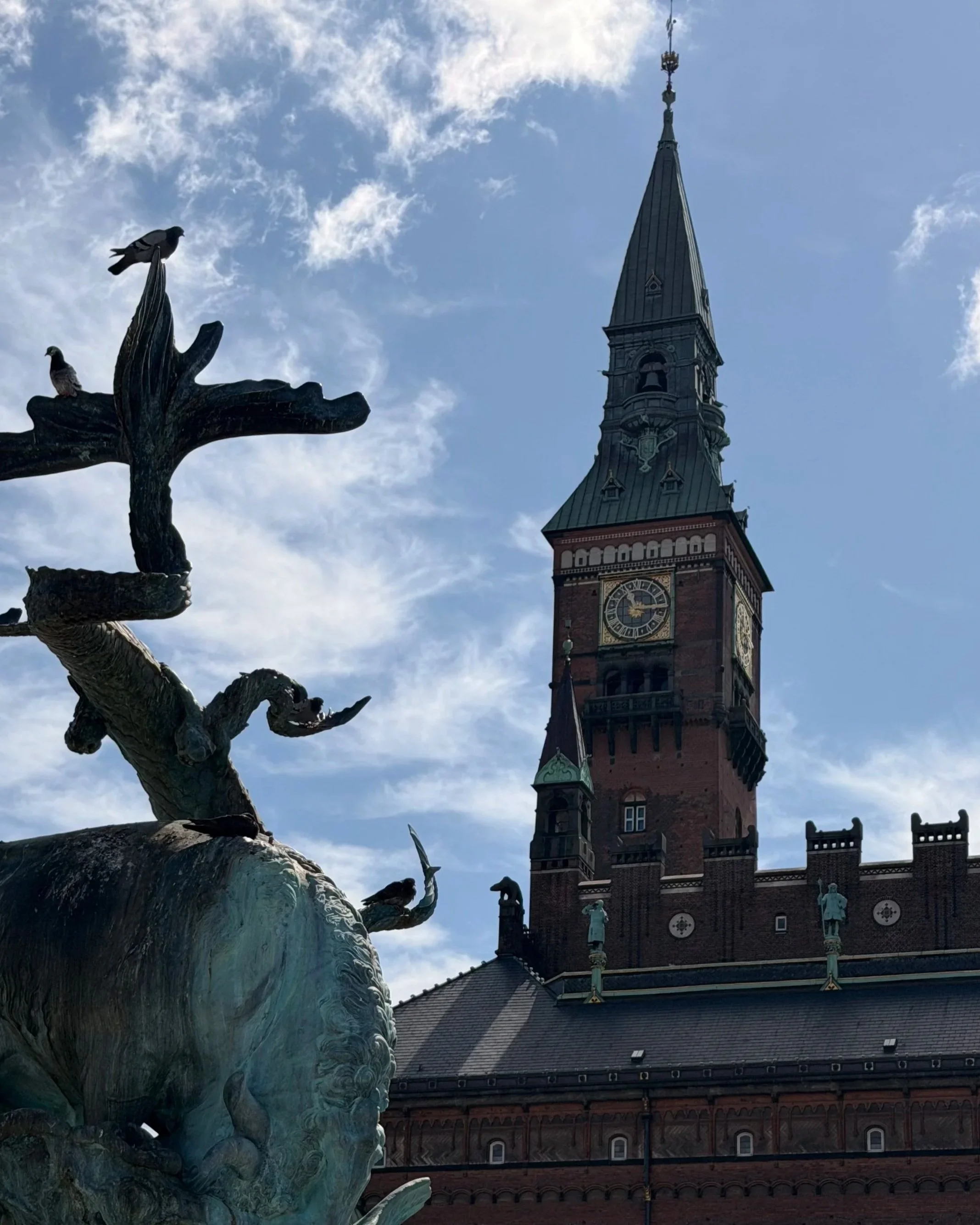 Copenhagen. Historic architecture.