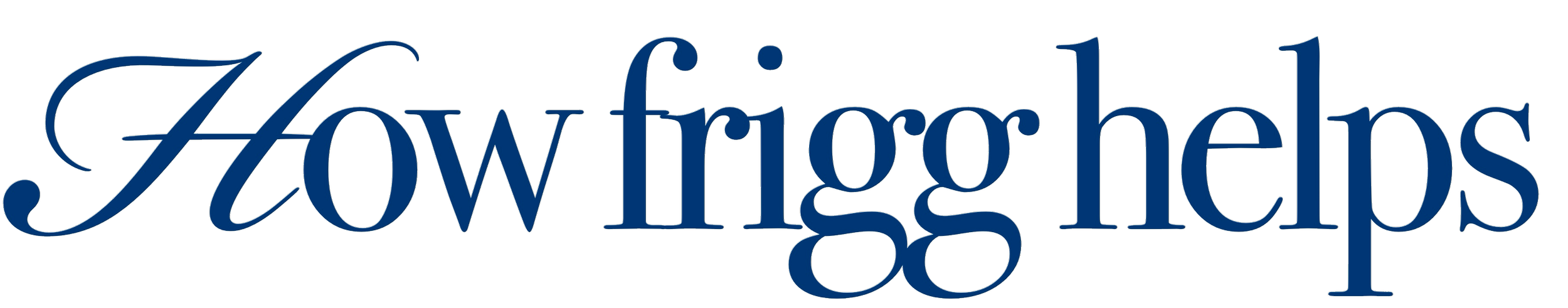 Text graphic that says "How it helps" in blue cursive font.