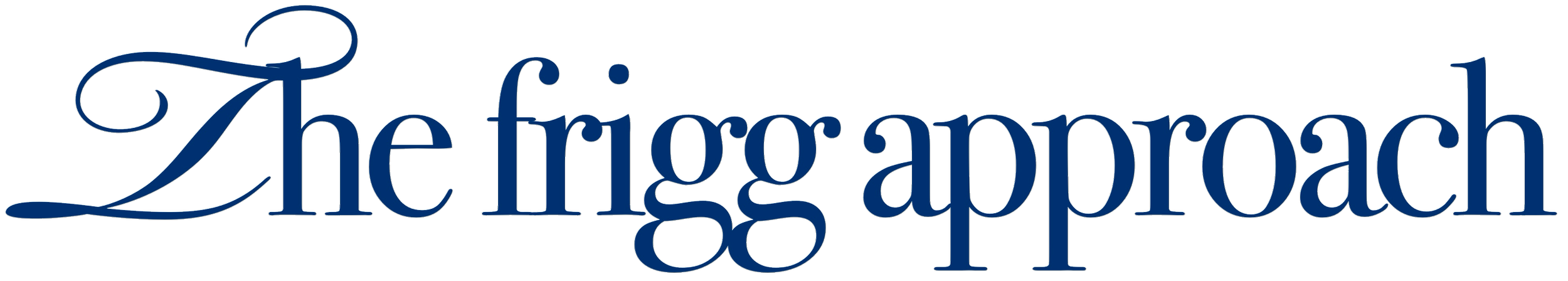 The words 'The Ring Approach' written in elegant, dark blue, cursive font.