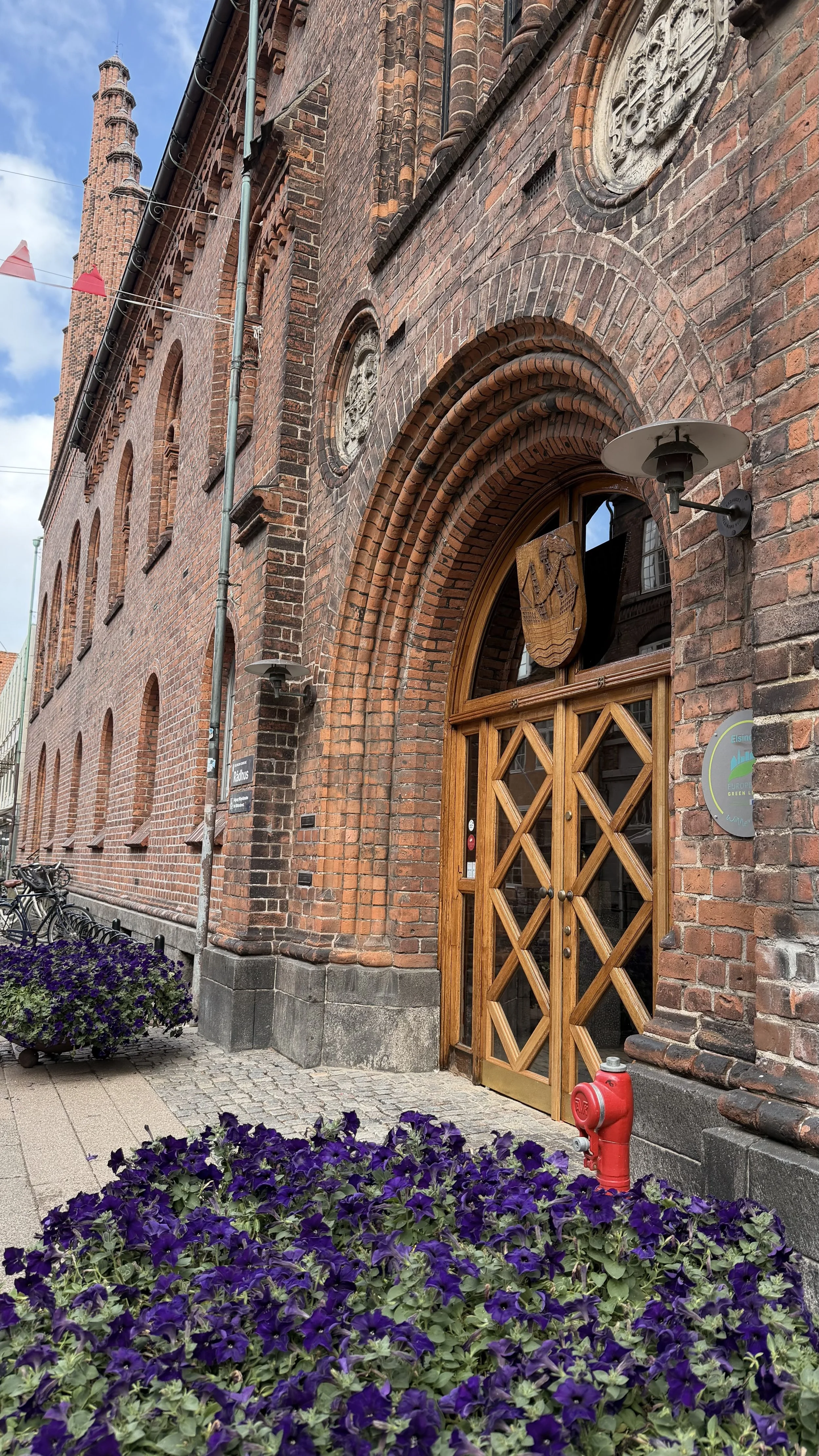 Helsingør. Castle town atmosphere.