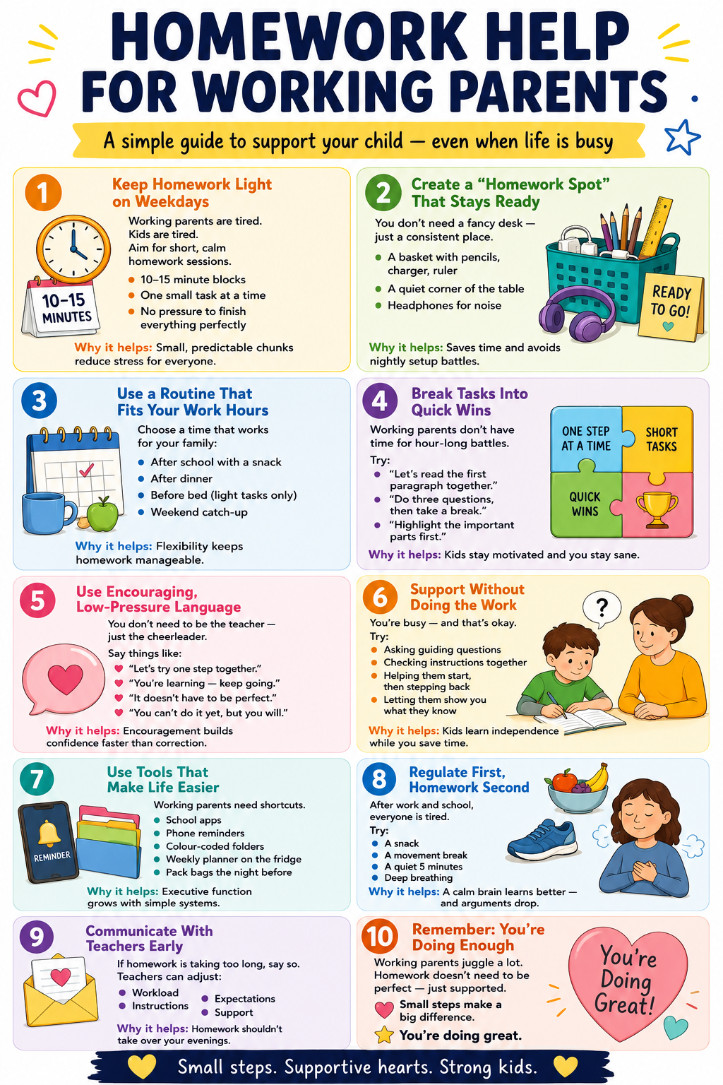 Homework help - Working Parents