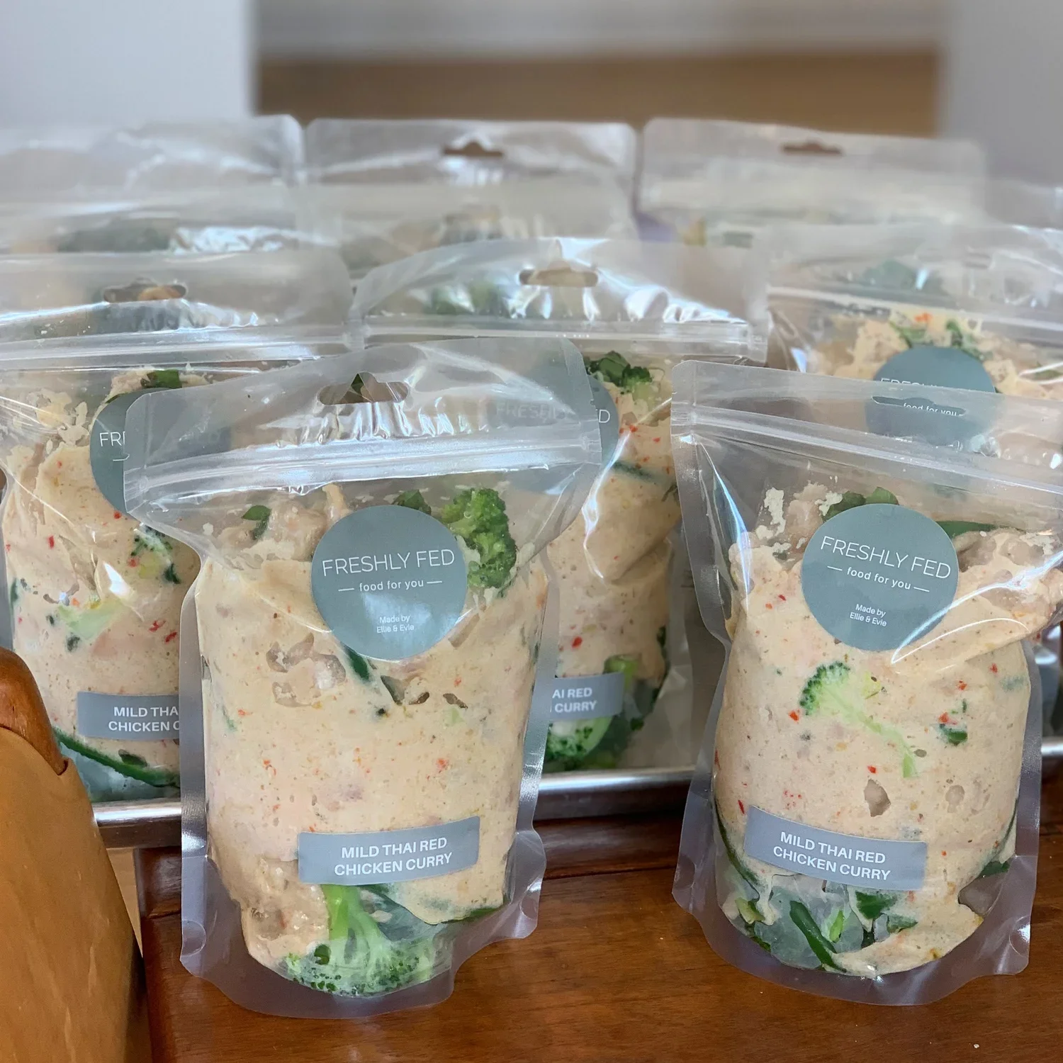 Freshly Fed – Mild Thai Red Chicken Curry