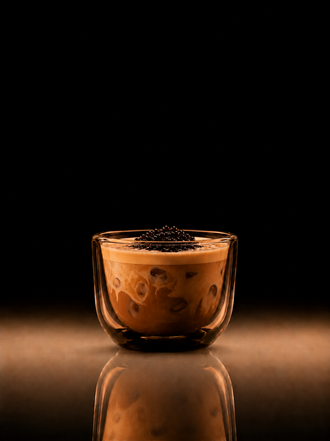 Iced Caviar Coffee