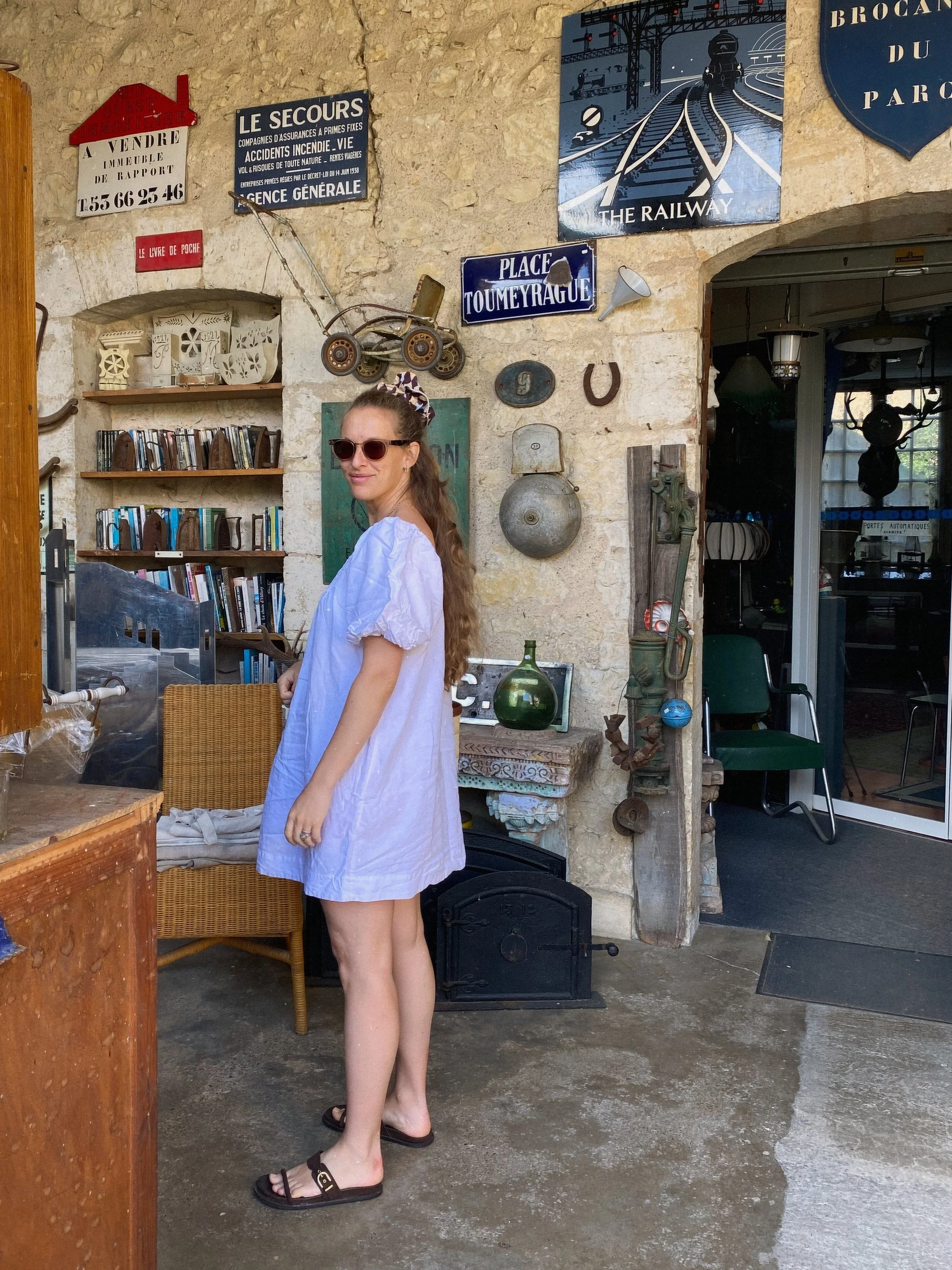 Is there any better way to spend a morning than perusing a French market, collecting things to rustle up for lunch? (The white dresses weren&rsquo;t a mandate but they might have to be next time) 

Needless to say I&rsquo;m still thinking about last 