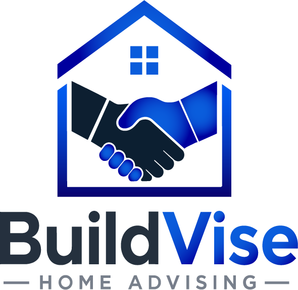 BuildVise trustworthy home and handshake logo