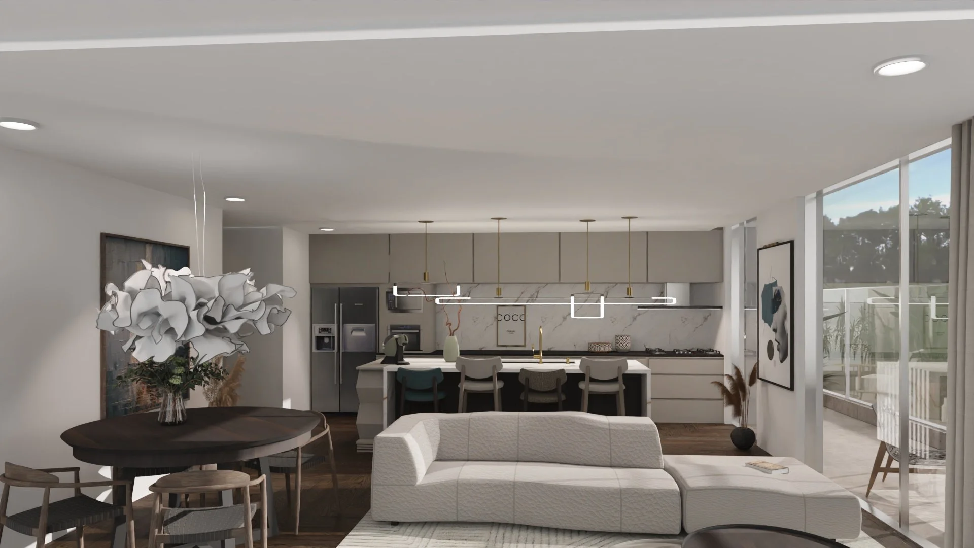 Marfim Apartment | Virtual Staging Apartamento T3 Faro