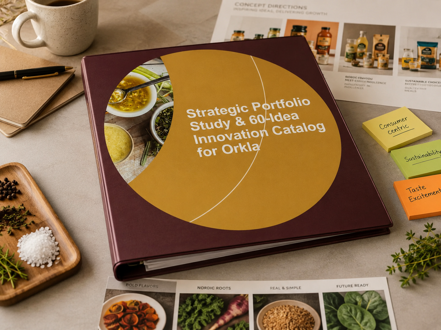 Strategic Portfolio Study &amp; 60-Idea Innovation Catalog for Orkla