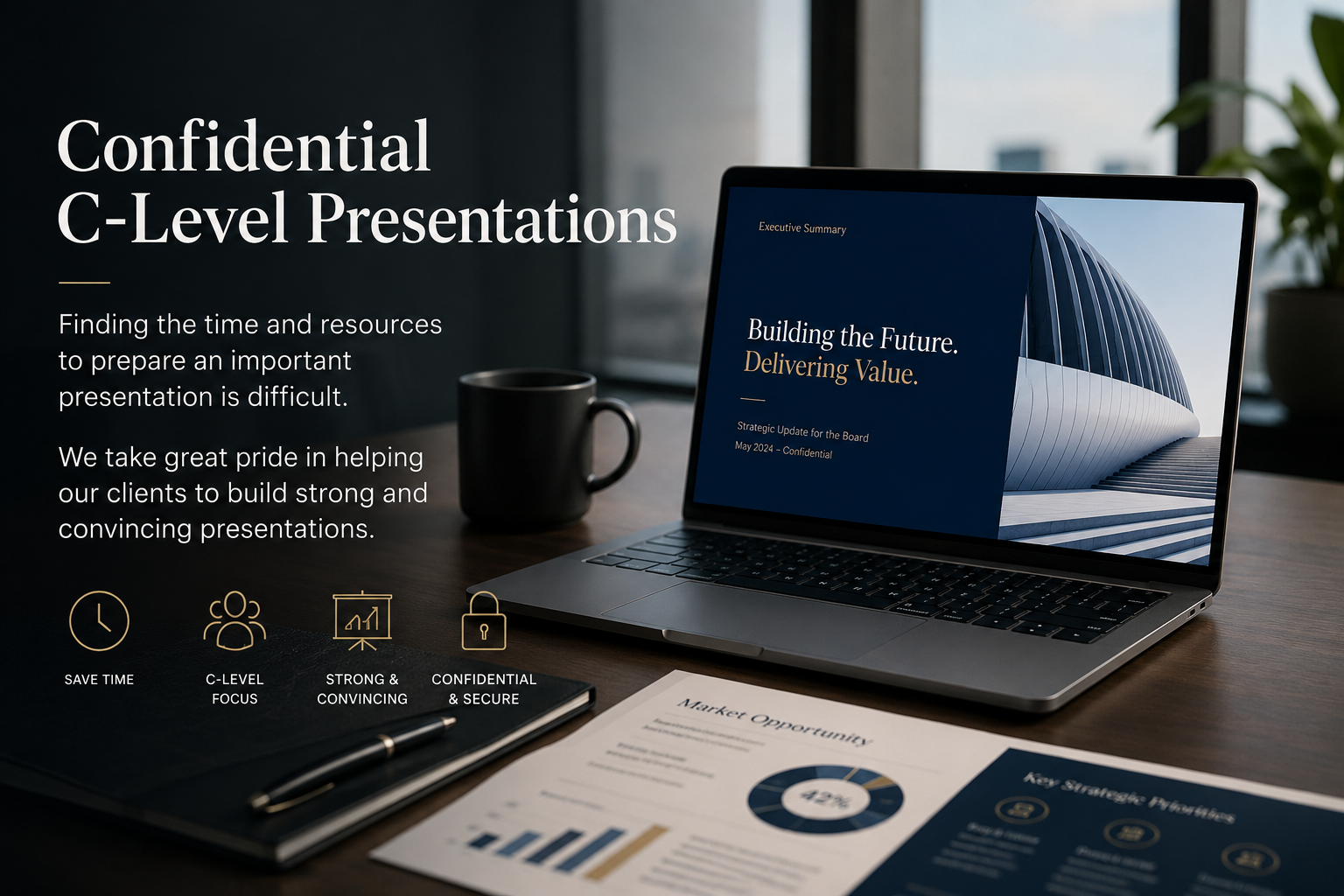 Confidential C-Level Presentations