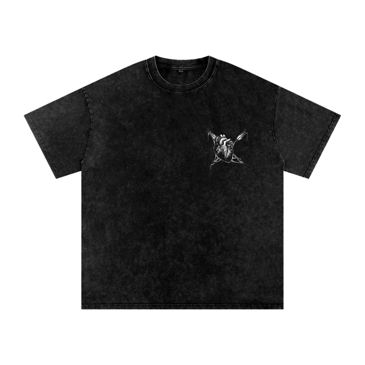 This Too Shall Pass - Snow Washed Oversized Cotton T-Shirt