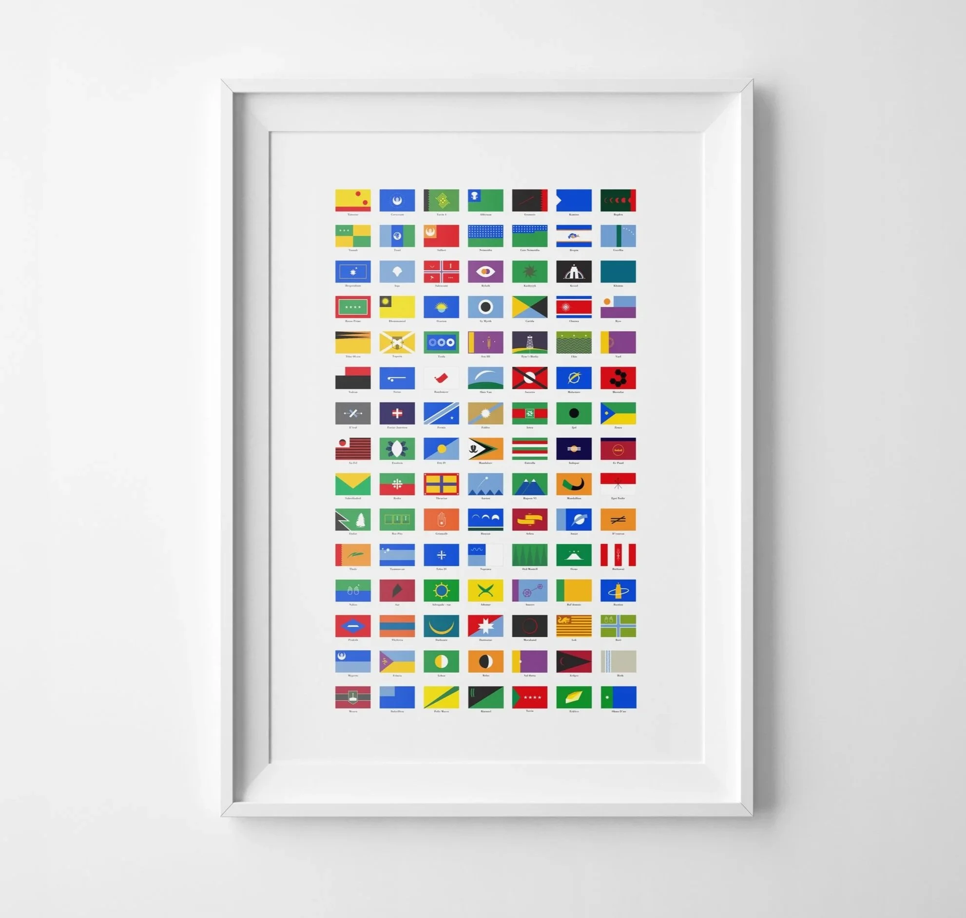 May the flag be with you: designer creates flags for Star Wars galaxy