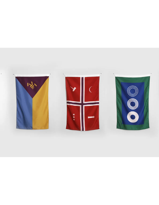 Scott Kelly designed flags for more than 100 Star Wars planets. They are awesome.