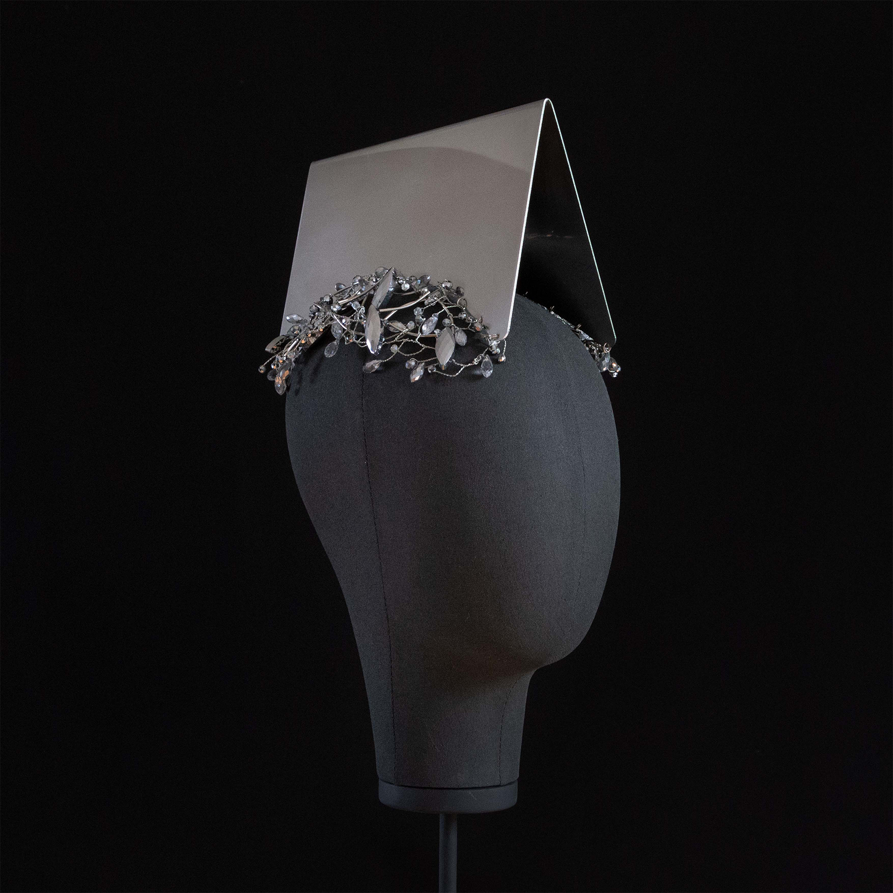 Baldpiece 001 by Marina Getman, Scott Kelly and Ben Polkinghorne, 2021. Aluminium