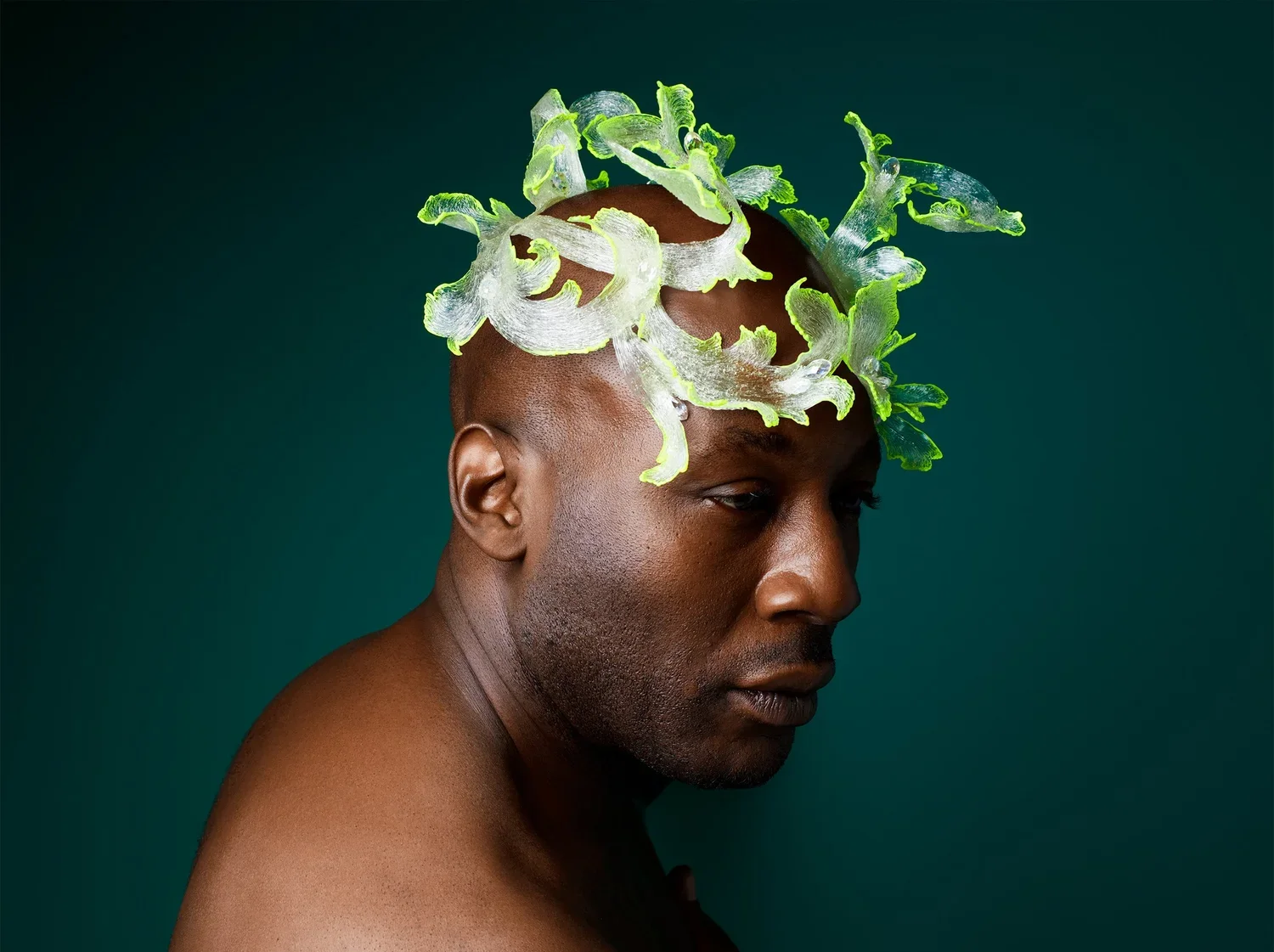 Baldpiece 003 by Carina Shoshtary, Scott Kelly and Ben Polkinghorne, 2021. Resin. Photo: Rankin